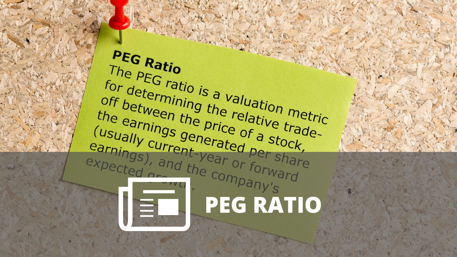 ¿QUÉ ES EL RATIO PEG?